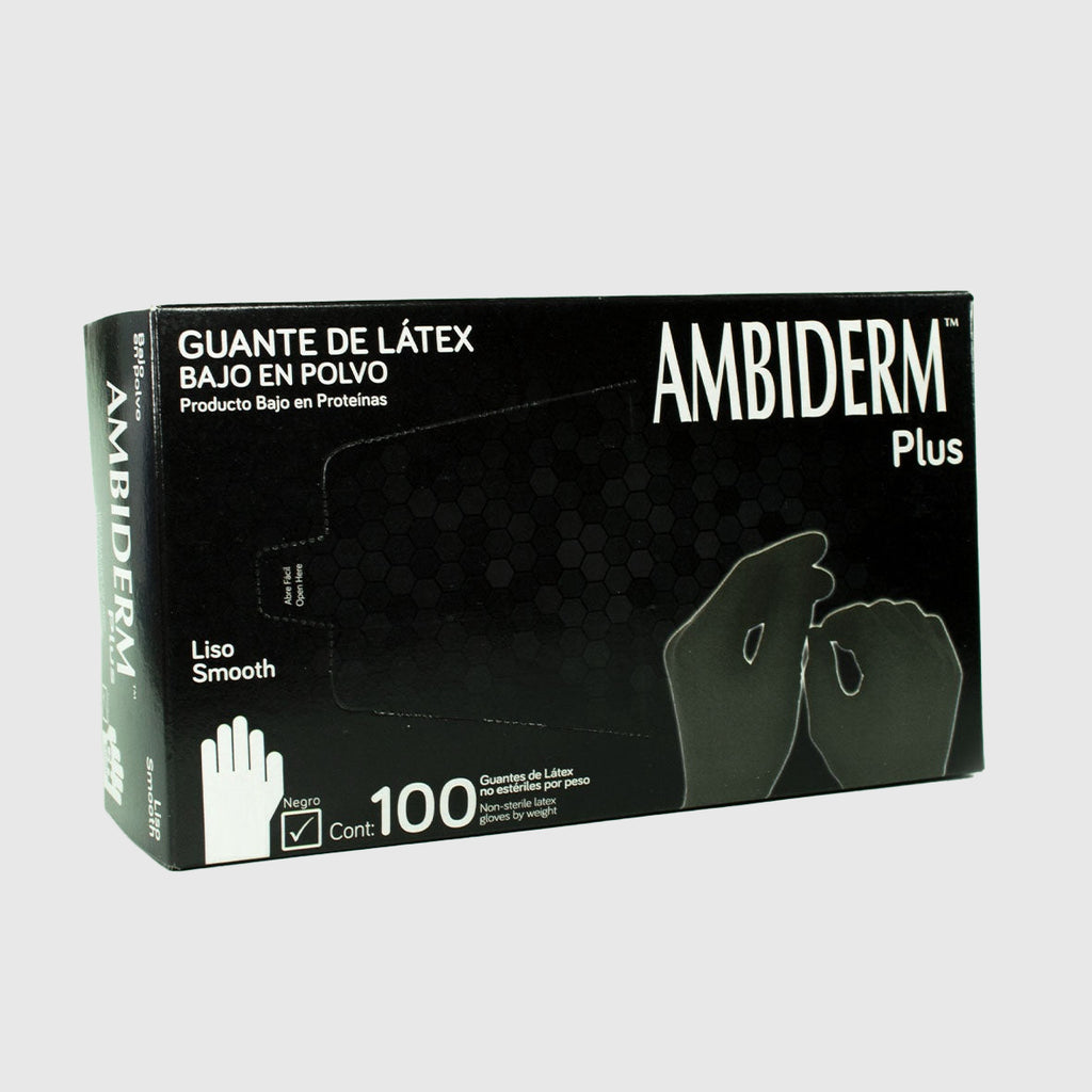 AMBIDERM | Guantes | Plus Chicos (Negro)